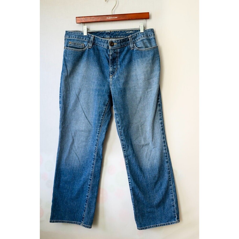 Eddie Bauer Jeans Natural Straight 14S short 34x28